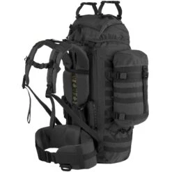 Wisport Raccoon 65L Rucksack Black -Military1st Shop wisport backpack raccoon 65l black all 2 2