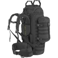 Wisport Raccoon 85L Rucksack Black -Military1st Shop wisport backpack raccoon 85l black 2 1