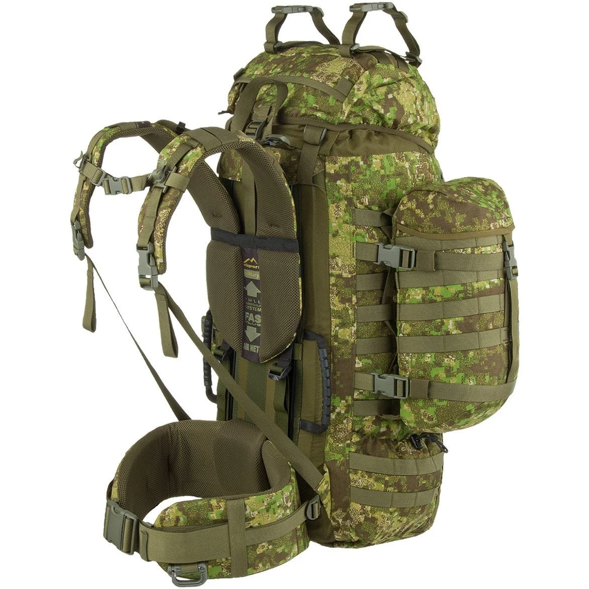 Wisport Raccoon 85L Rucksack PenCott GreenZone 4 Wisport Raccoon 85L Rucksack PenCott GreenZone - Image 2