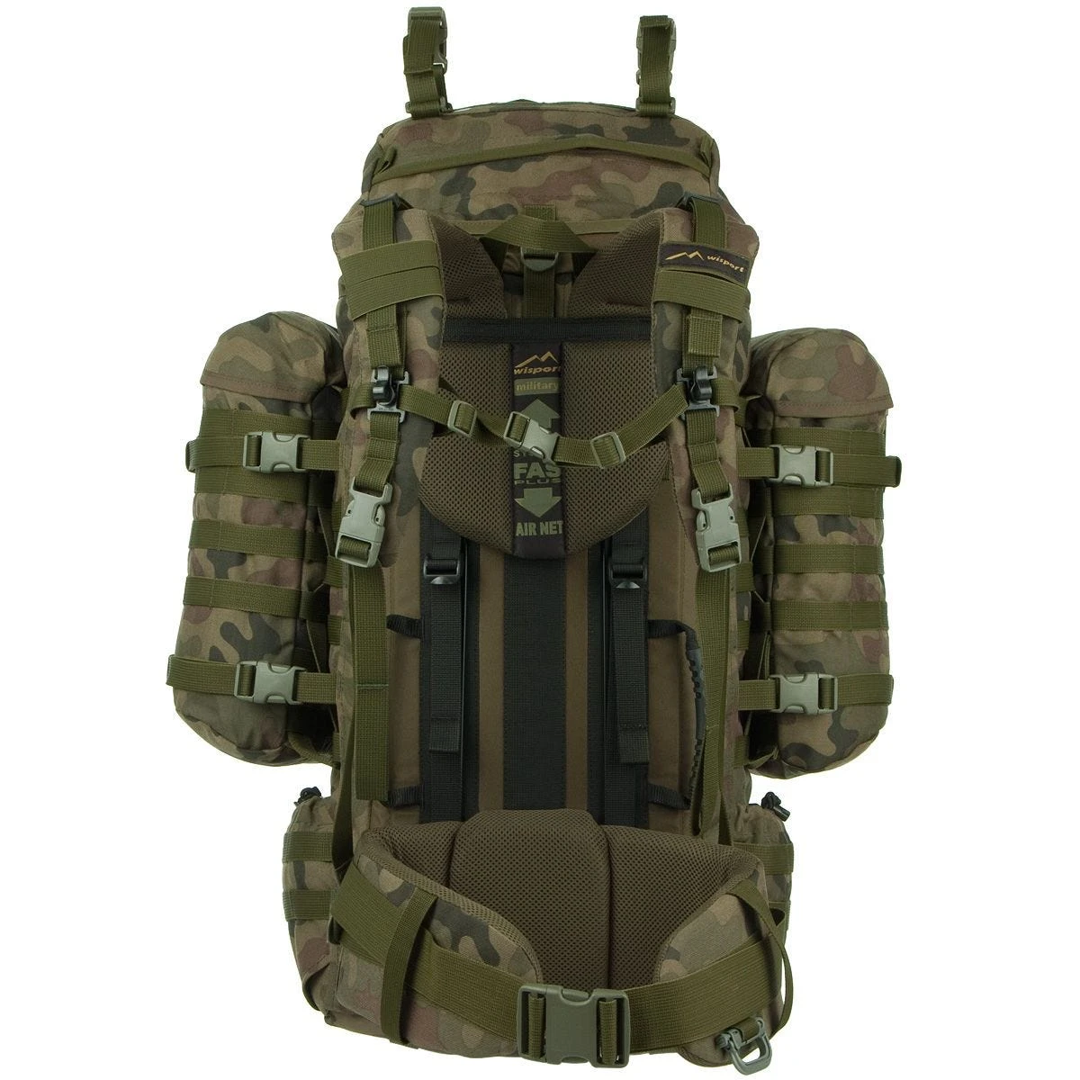 Wisport Raccoon 85L Rucksack Polish Woodland 5 Wisport Raccoon 85L Rucksack Polish Woodland - Image 3