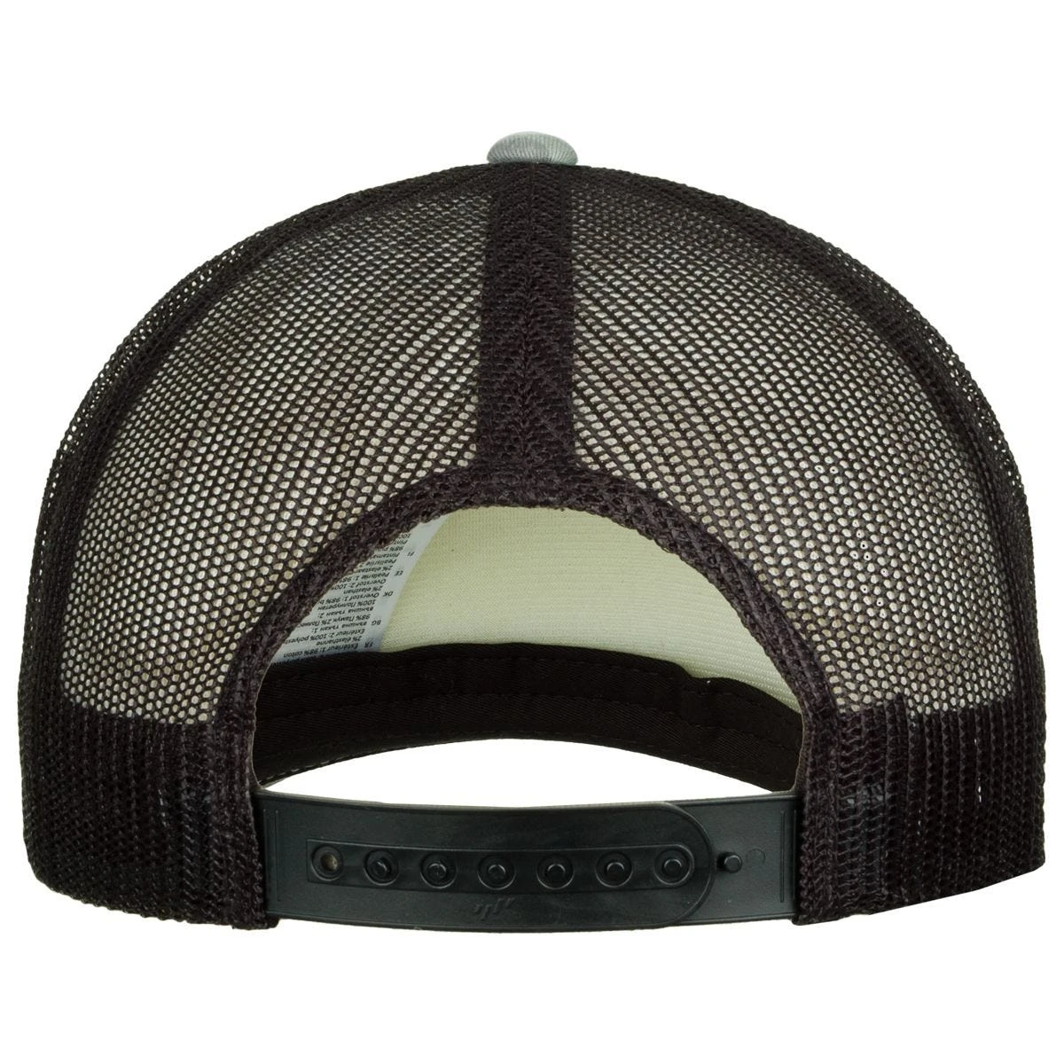 YP Camo Trucker Cap Dark Camo/Black 6 YP Camo Trucker Cap Dark Camo/Black - Image 4