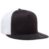YP Classics Trucker 2-Tone Cap Black/White -Military1st Shop yp classic trucker 2 tone cap black white 001 1