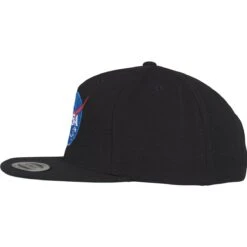 YP NASA Snapback Cap Black -Military1st Shop yp nasa snapback cap black 003