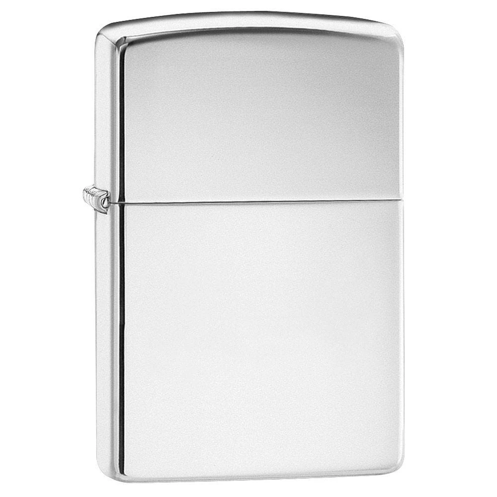 Zippo High Polish Chrome Regular Lighter 3 Zippo High Polish Chrome Regular Lighter