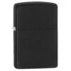Zippo Matte Black Regular Lighter 1 Zippo Matte Black Regular Lighter -Military1st Shop zippo matte black regular 1