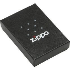 Zippo Matte Black Regular Lighter -Military1st Shop zippo pack 1 7