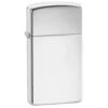 Zippo Slim High Polish Chrome Lighter -Military1st Shop zippo slim high polish chrome 1