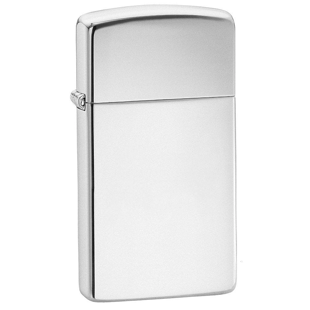 Zippo Slim High Polish Chrome Lighter 3 Zippo Slim High Polish Chrome Lighter